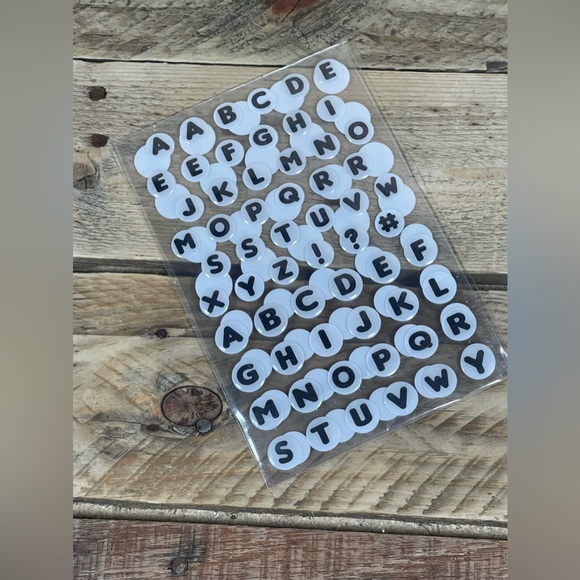 3x L.O.L. Surprise Stickers Sheet 2019 OMG Doll Letters Alphabet Scrapbook Craft - Picture 8 of 8